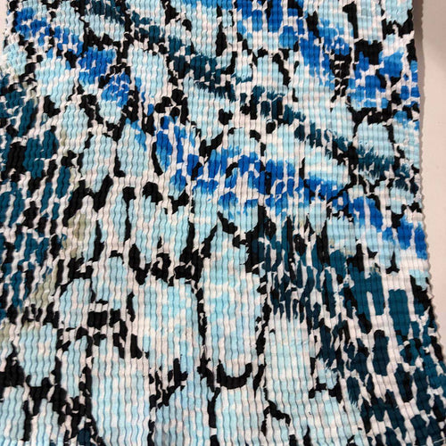 vintage blue print tank top y2k 2000s unique