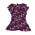 east 5th size large purple vintage top 90s 2000s y2k