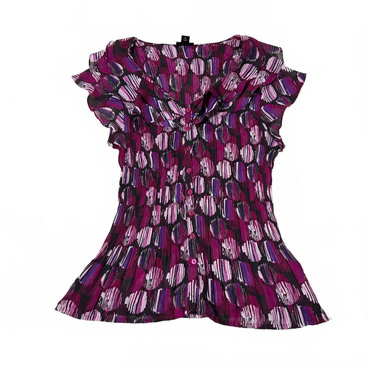 east 5th size large purple vintage top 90s 2000s y2k