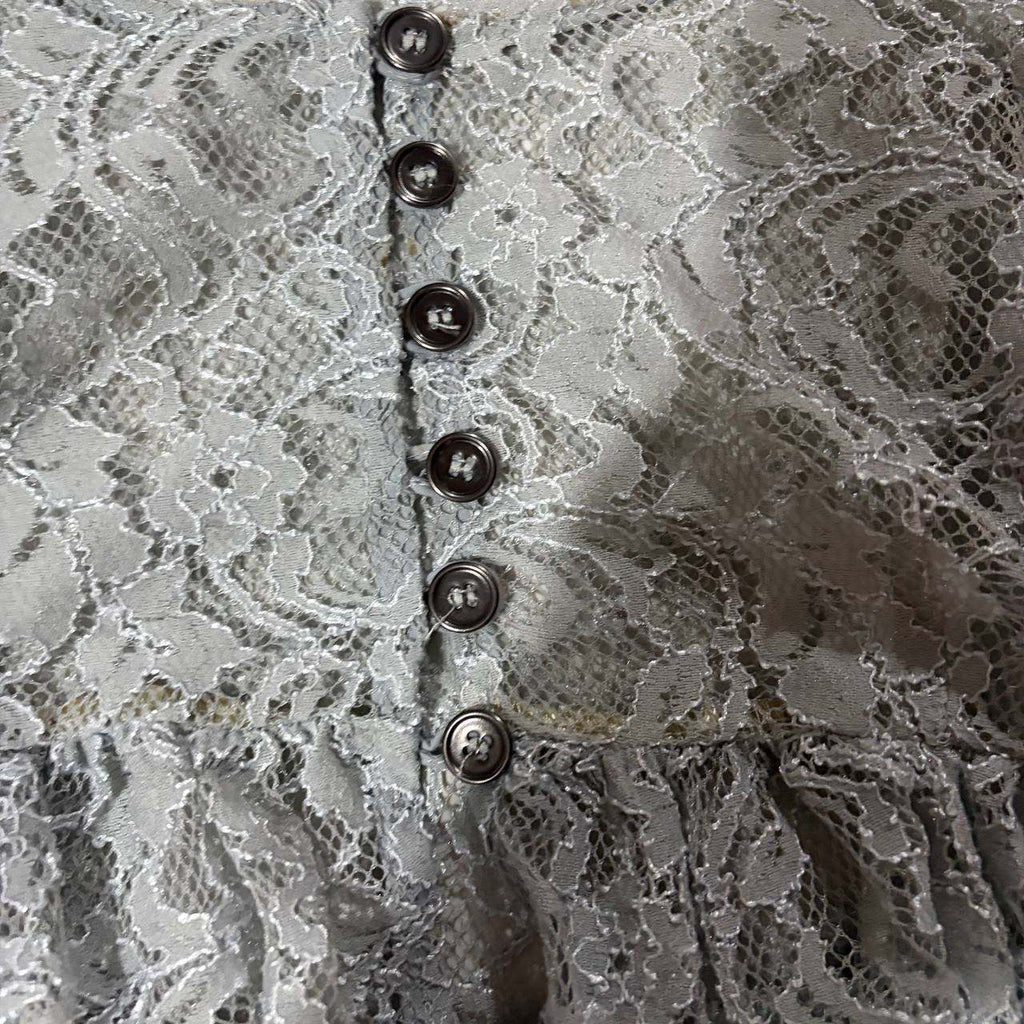 rue 21 vintage lace top victorian style 90s y2k small