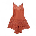 victoria's secret small orange babydoll top vintage y2k 2000s mcbling