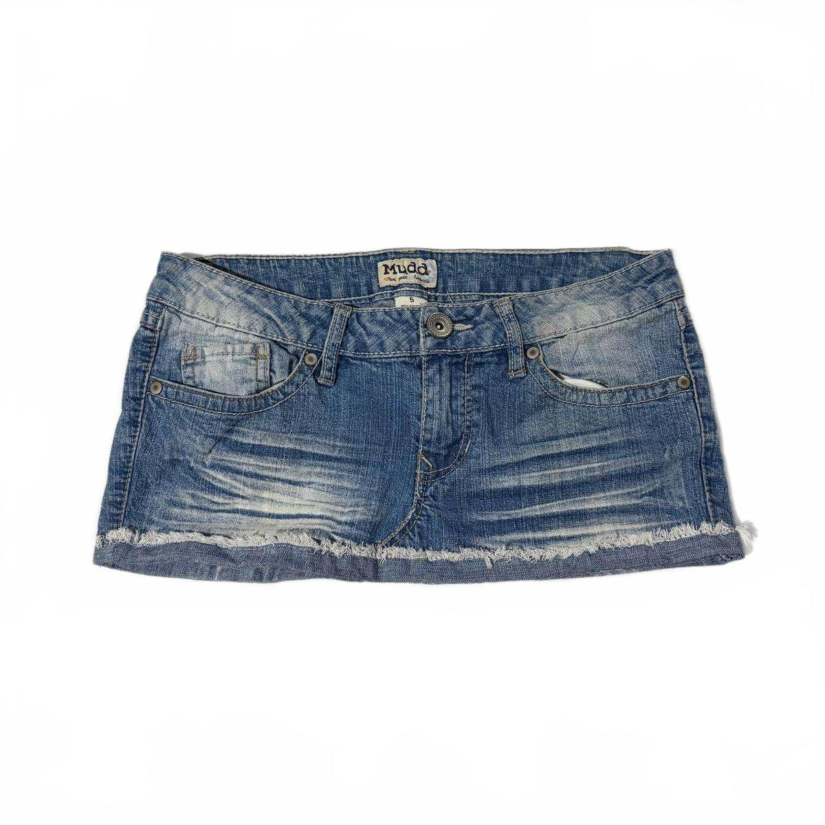 MUDD denim mini skirt  - vintage y2k 2000s - size estimated 12