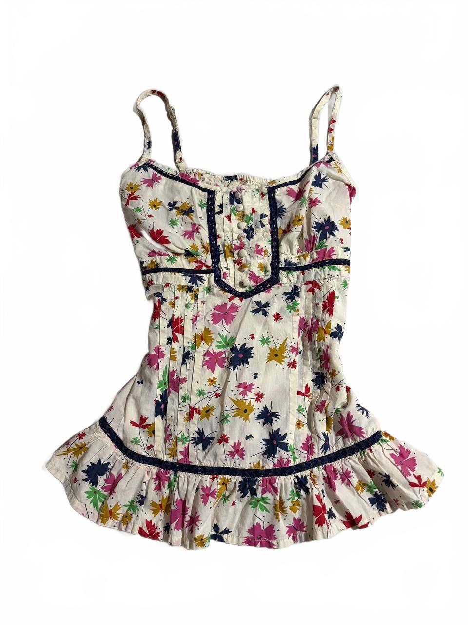 new look size 8 top - vintage cami babydoll y2k