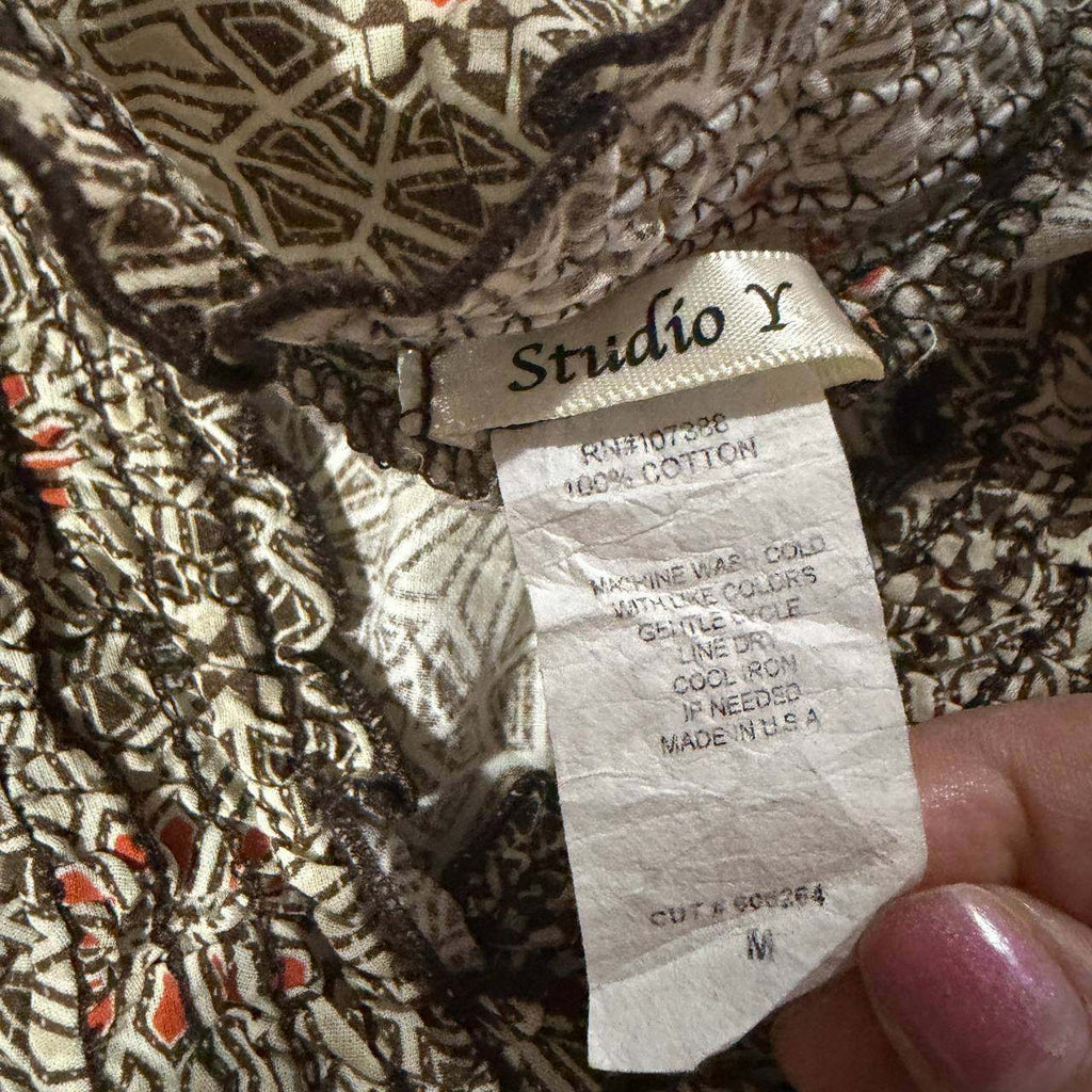 medium studio y vintage 90s 2000s y2k top