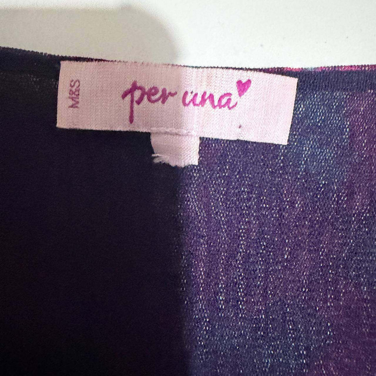 size 8 vintage long sleeve top purple per una 2000s y2k