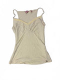 ted baker yellow cami top vintage size 10 y2k 2000s