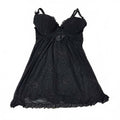 black sparkle babydoll top vintage y2k 2000s mcbling