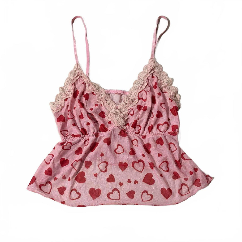 hearts valentine cami top y2k vibes estimate medium