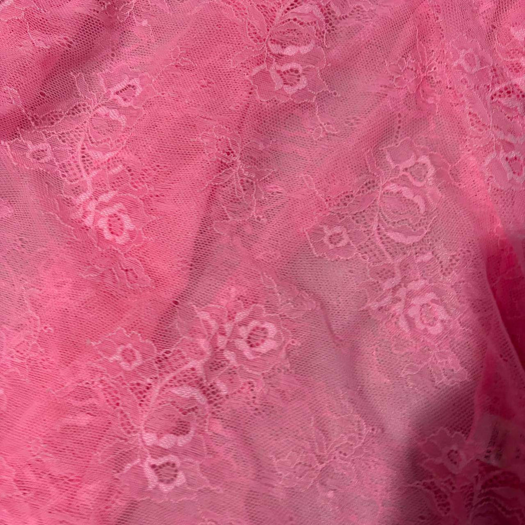 hot pink 2x babydoll top vintage y2k 2000s mcbling