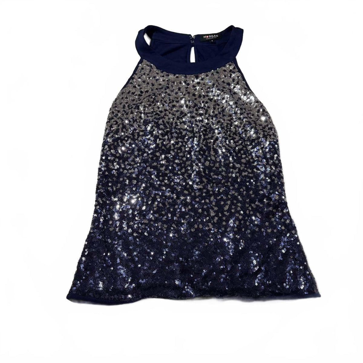 morgan de toi small sequin top mcbling vintage 2000s y2k