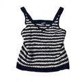 freshman size medium knitted crochet top vintage 2000s