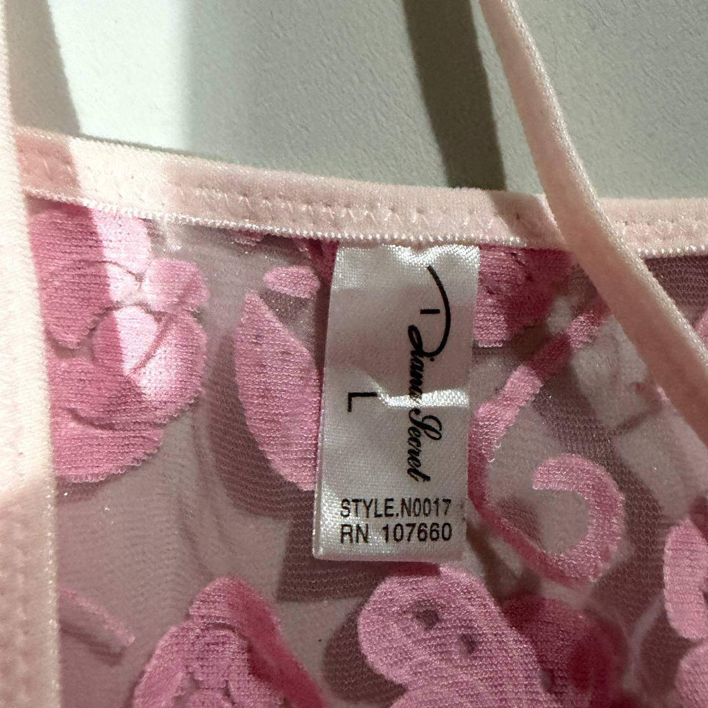 pink large floral babydoll top vintage y2k 2000s mcbling