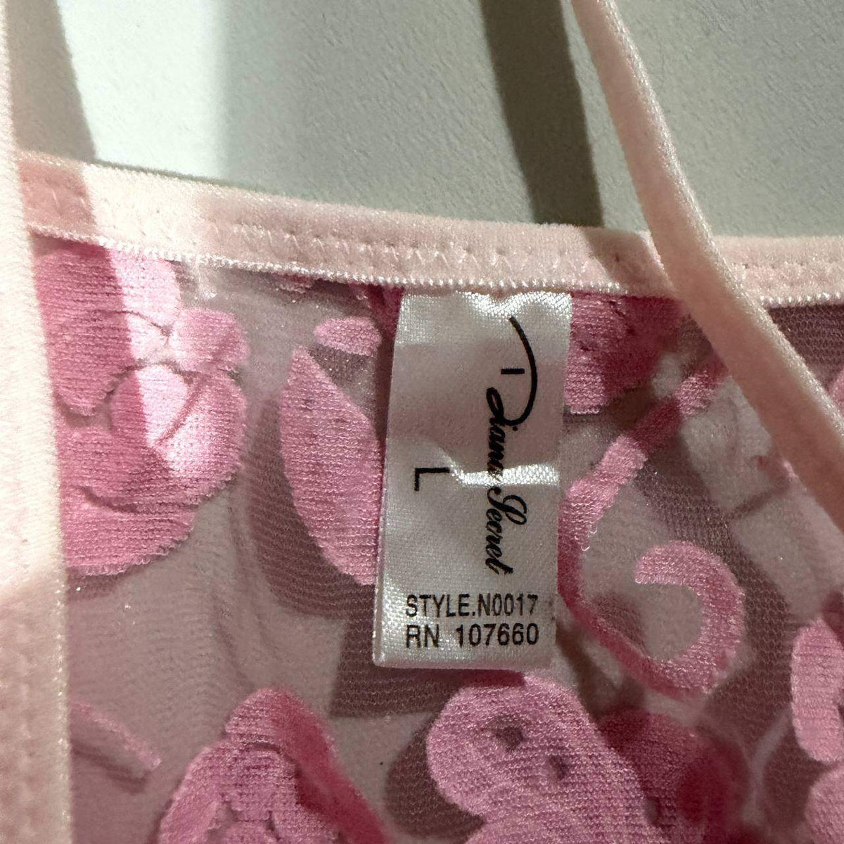 pink large floral babydoll top vintage y2k 2000s mcbling