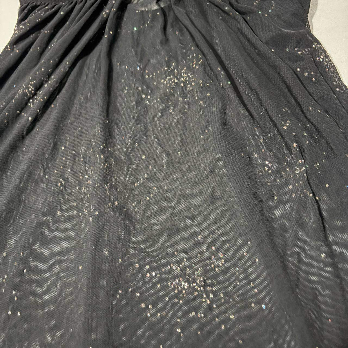 black sparkle babydoll top vintage y2k 2000s mcbling