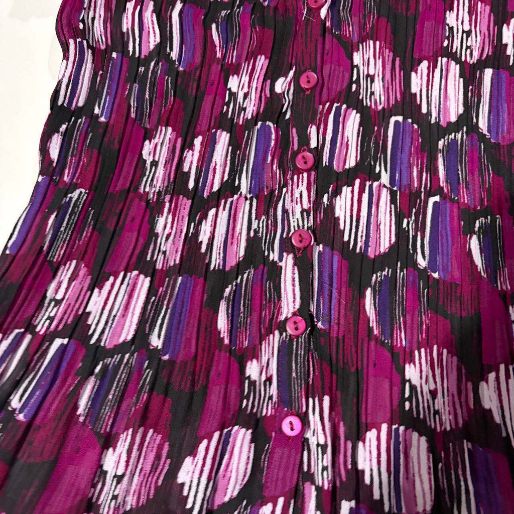 east 5th size large purple vintage top 90s 2000s y2k