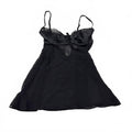 la senza large black goth emo babydoll top vintage y2k 2000s