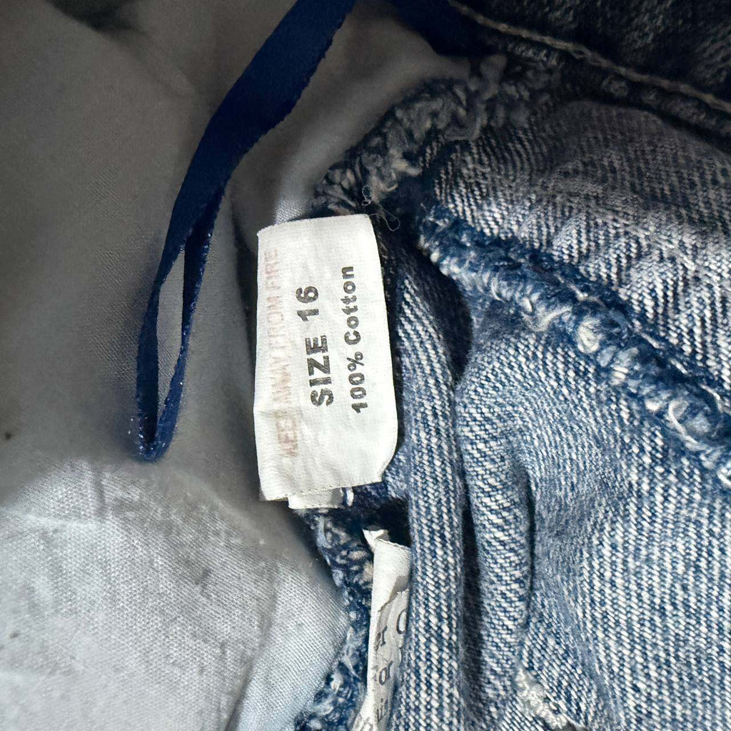 fairy size 16 denim mini skirt  vintage y2k 2000s