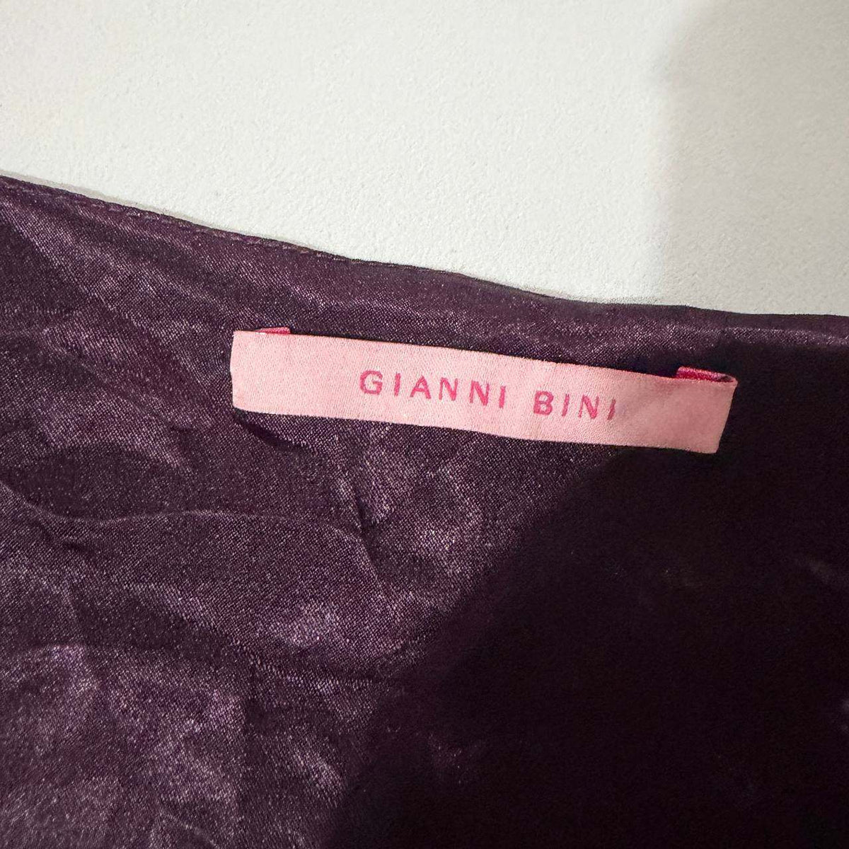 gianni bini purple top casual y2k 2000s vintage medium