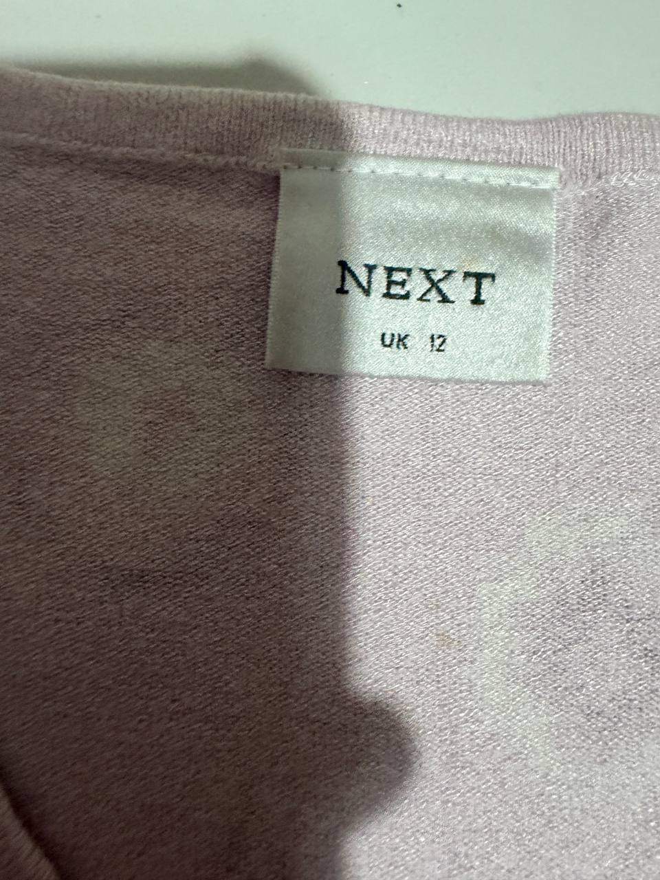 size 12 vintage next purple long sleeve top 2000s y2k