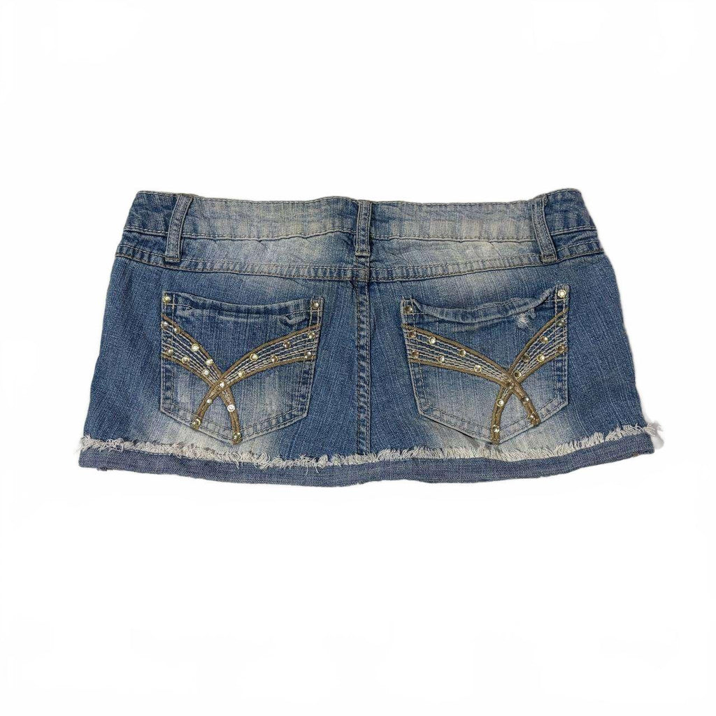 MUDD denim mini skirt  - vintage y2k 2000s - size estimated 12