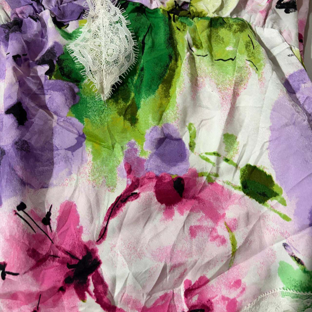 rebecca minkoff size medium floral casual top