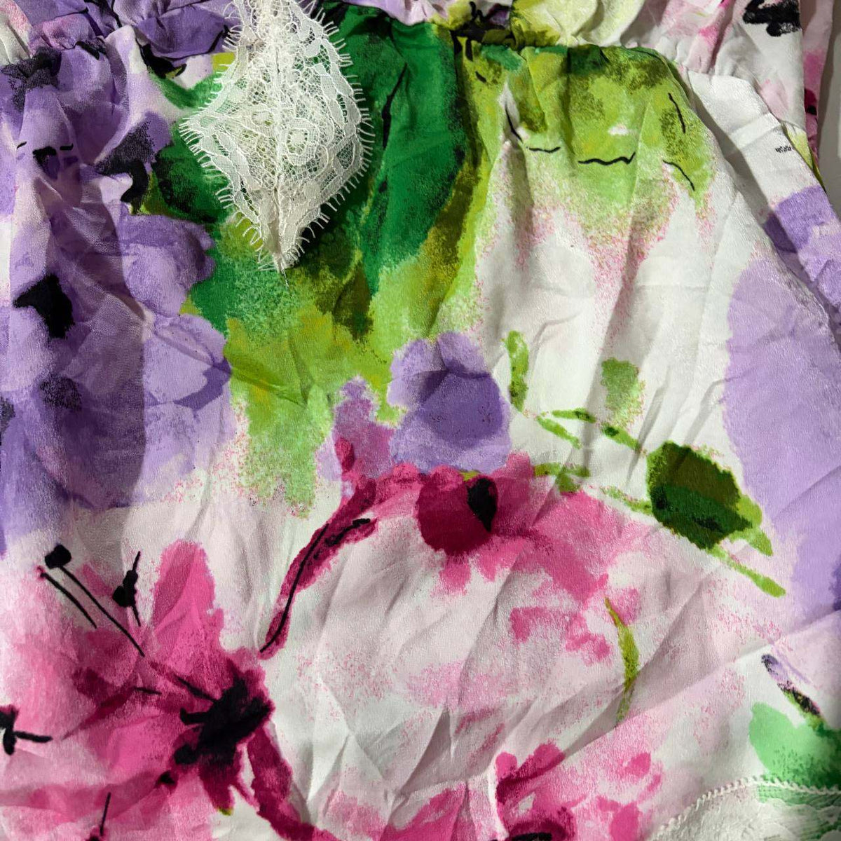 rebecca minkoff size medium floral casual top