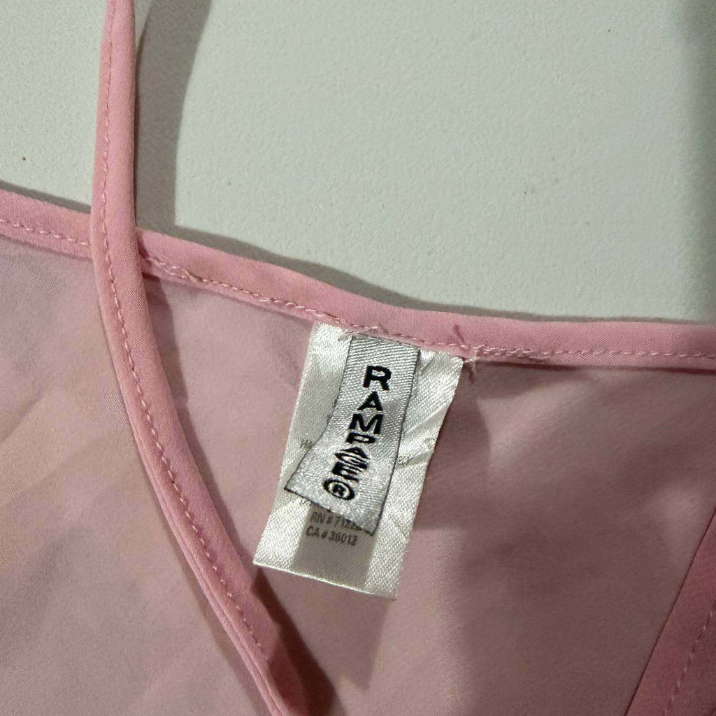 rampage pink babydoll dress vintage y2k 2000s mcbling