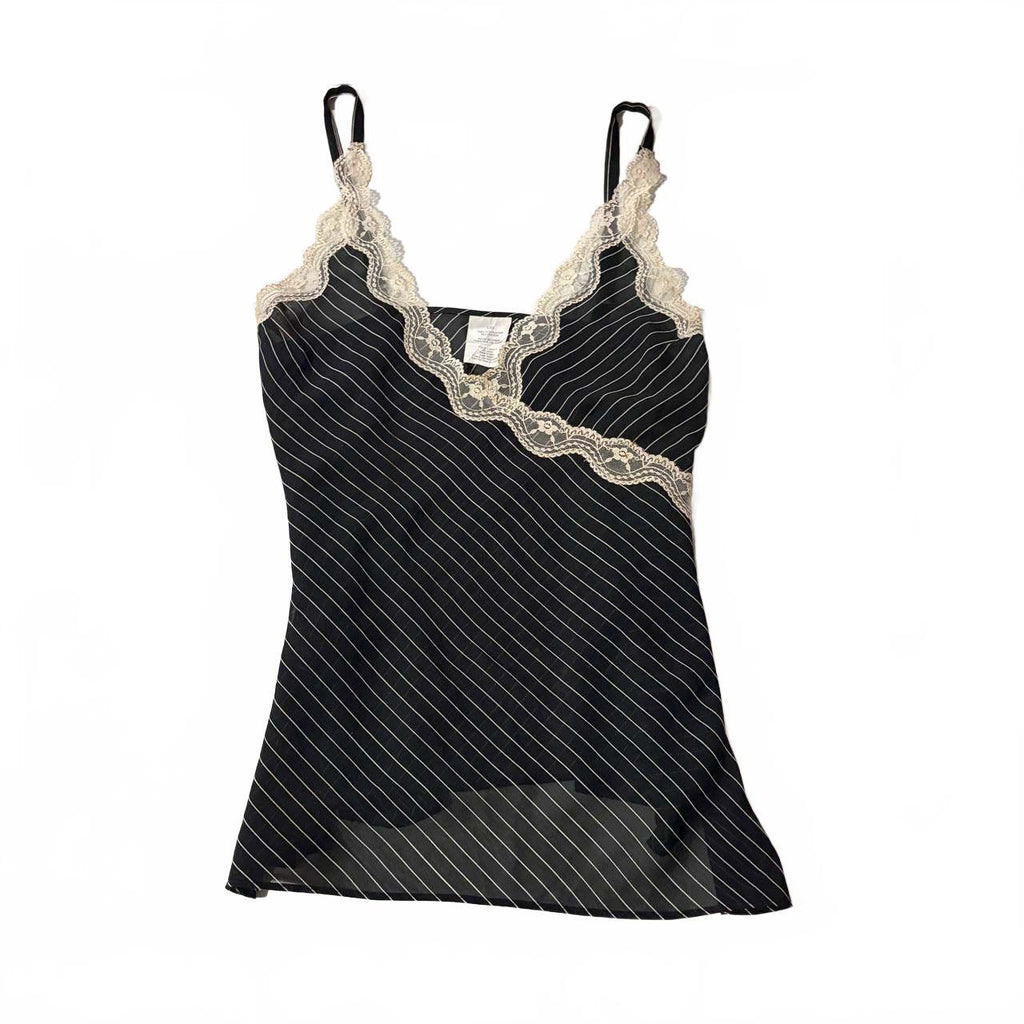 large cami top black vintage y2k 2000s