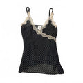 large cami top black vintage y2k 2000s