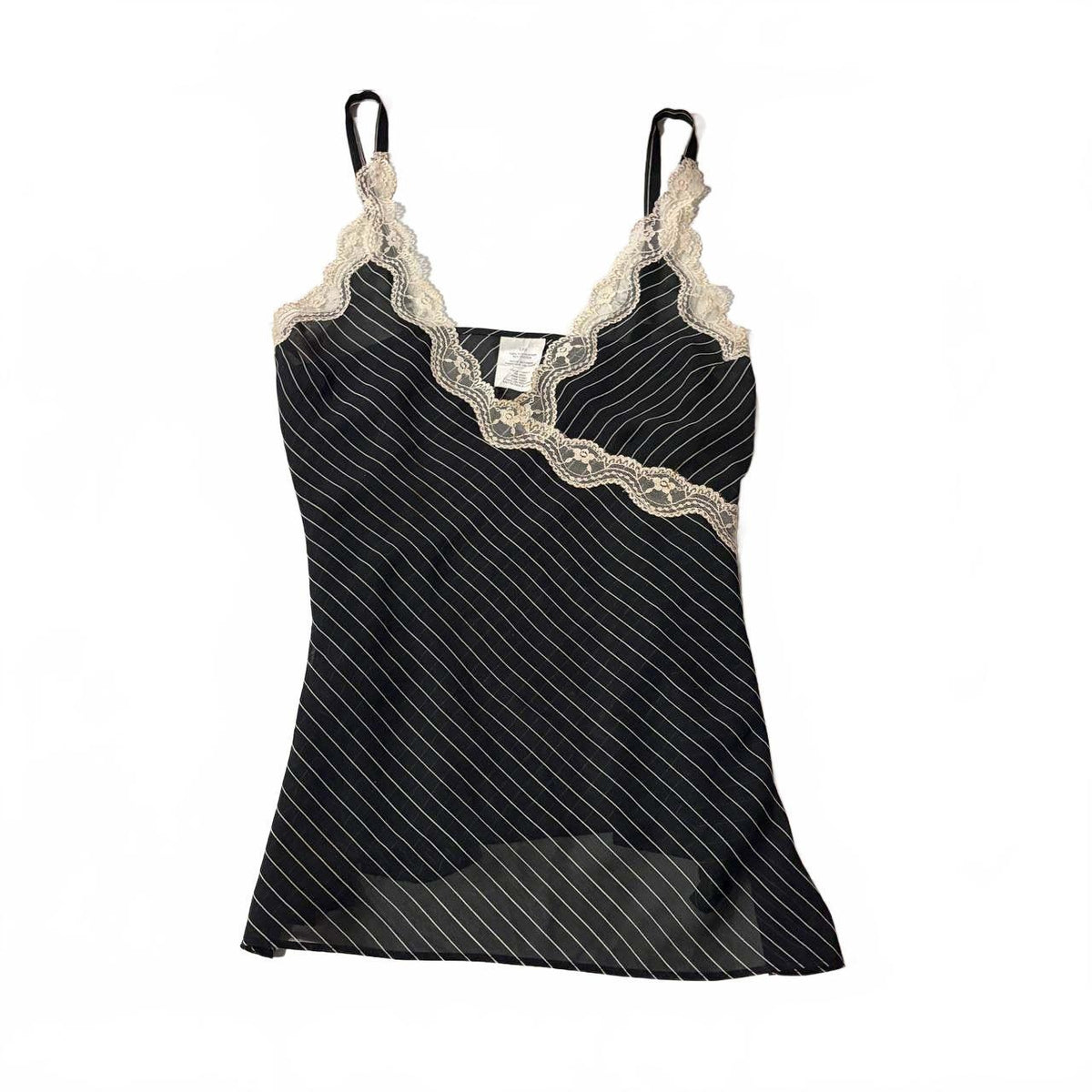 large cami top black vintage y2k 2000s