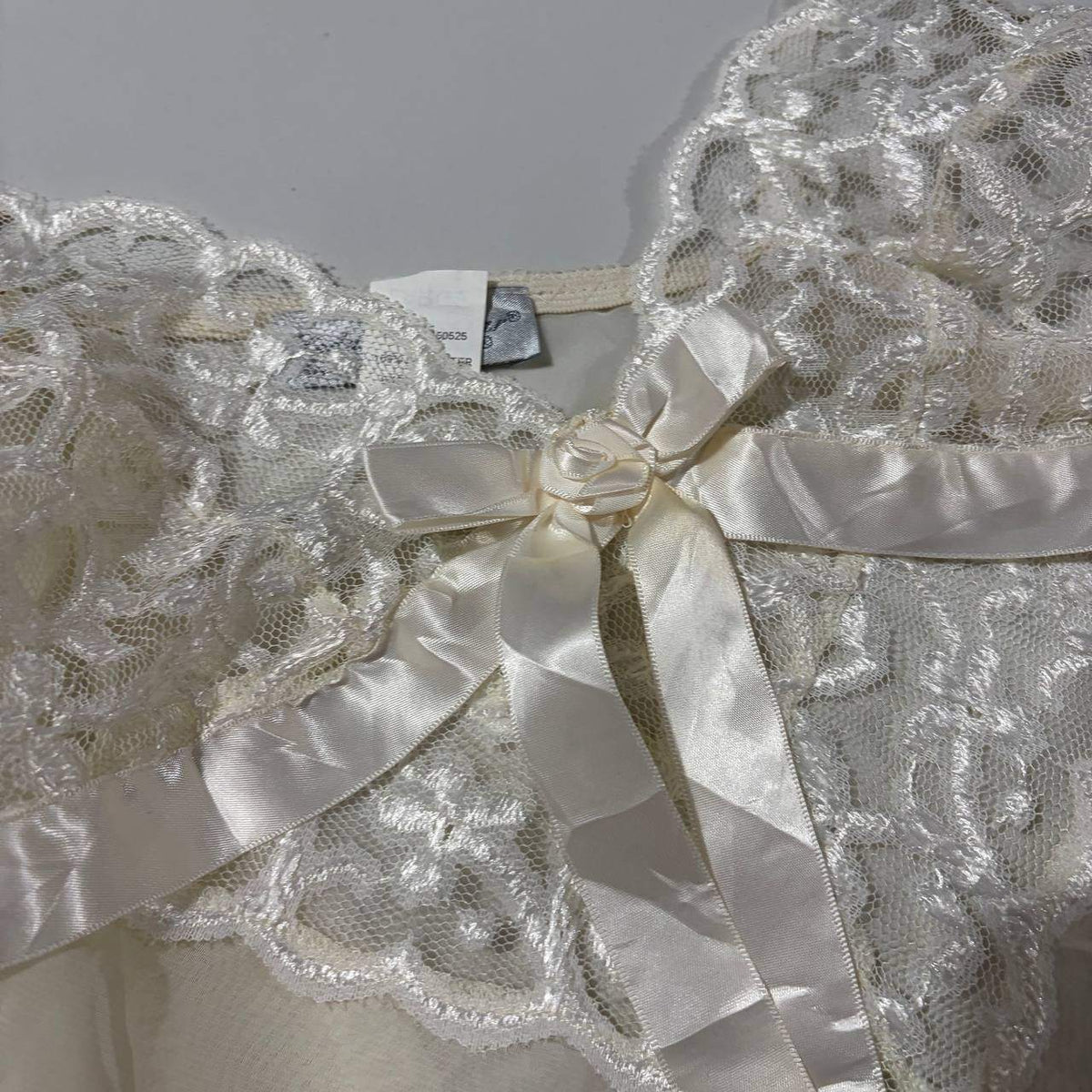 cinema etoile cream large babydoll top vintage y2k 2000s mcbling