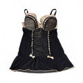estimate xl babydoll top vintage y2k 2000s mcbling