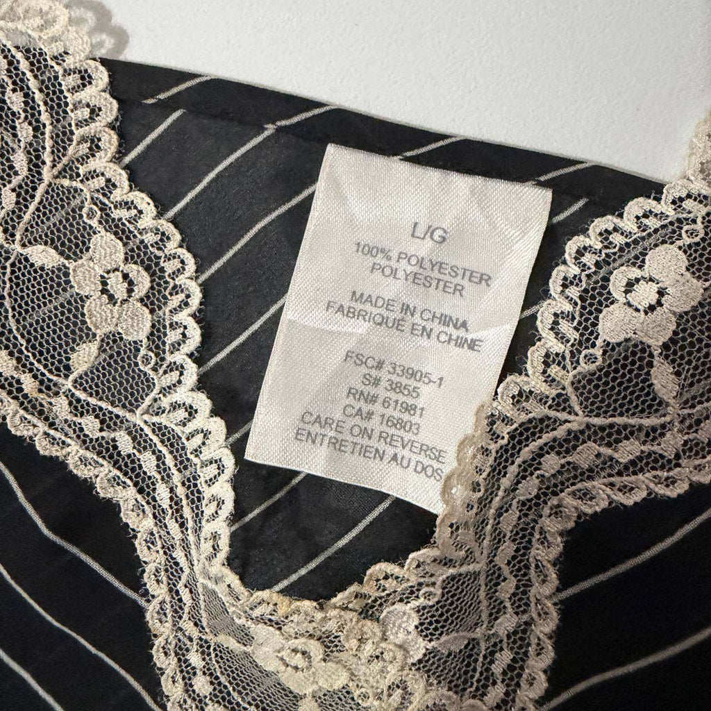 large cami top black vintage y2k 2000s