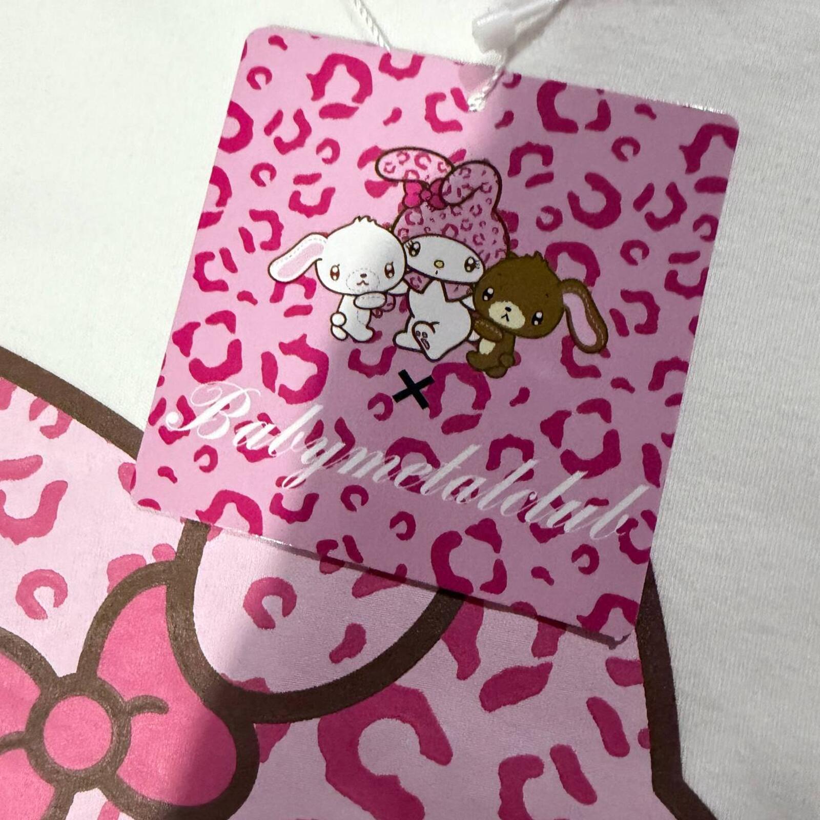 babymetalclub japan sanrio my melody gyaru long sleeve pink shirt fit size small