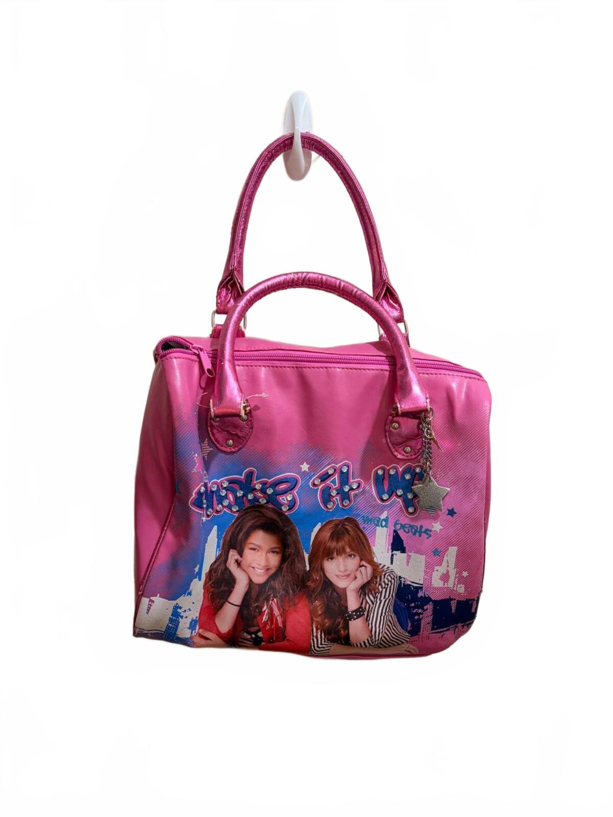 RARE vintage shake it up disney pink handbag - 2000s nostalgia y2k