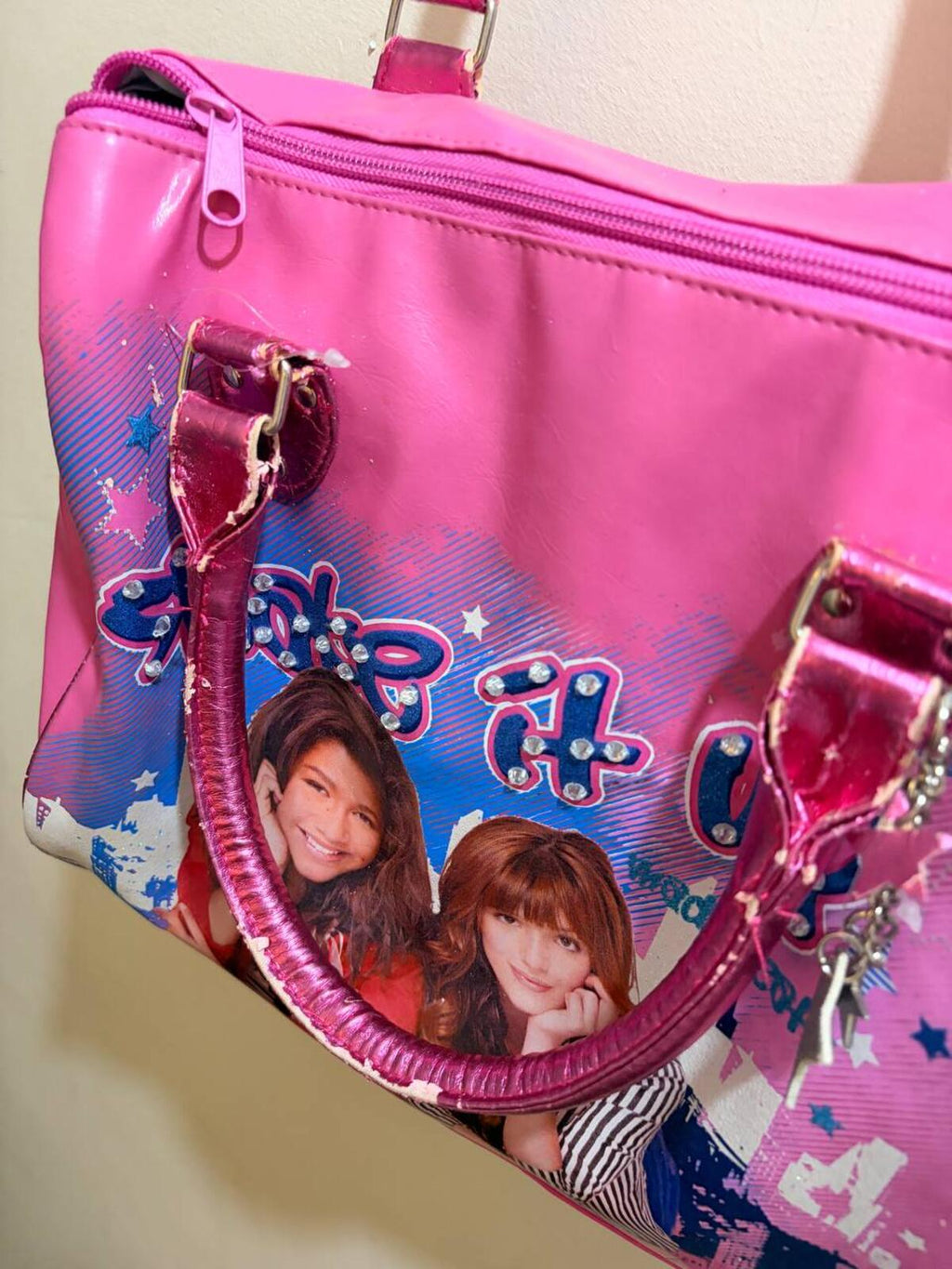 RARE vintage shake it up disney pink handbag - 2000s nostalgia y2k
