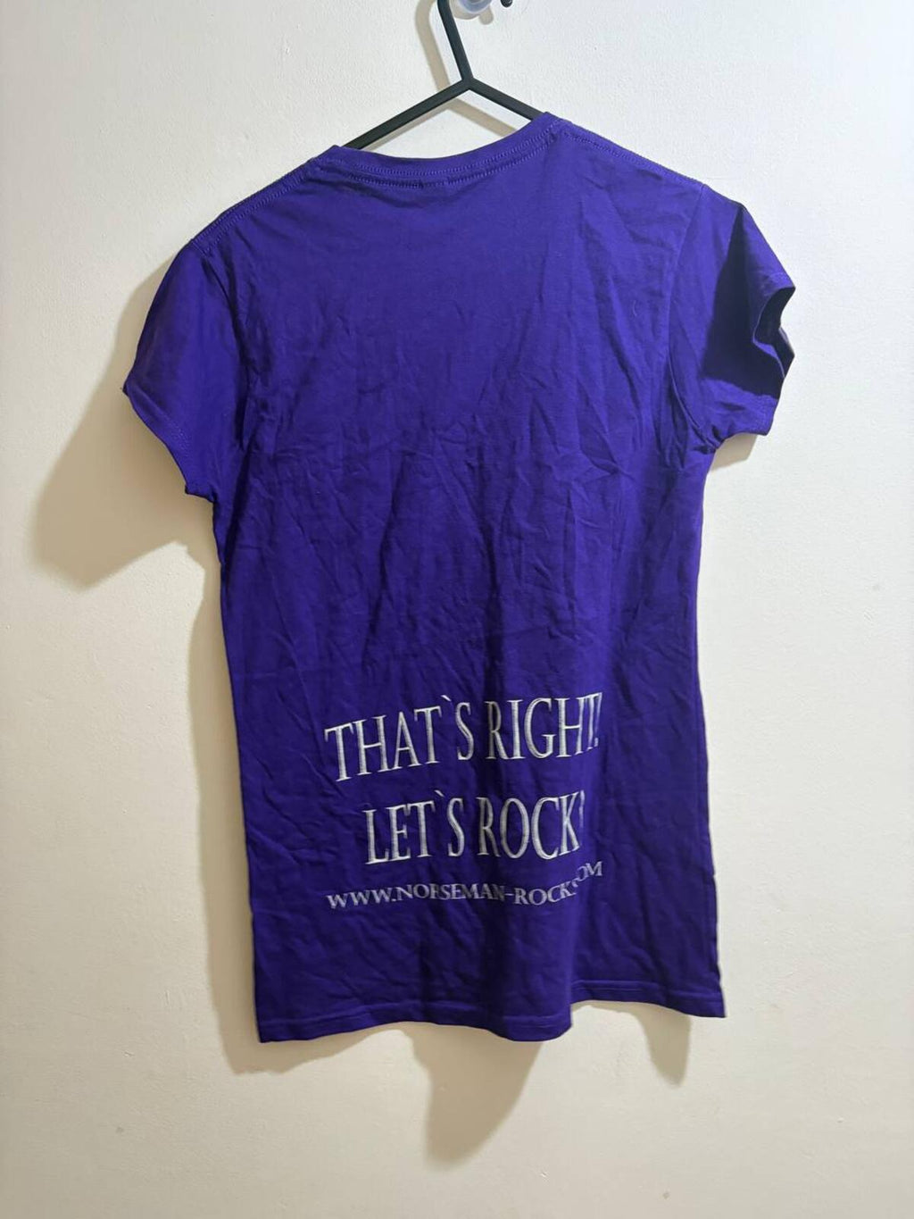 size small purple tshirt