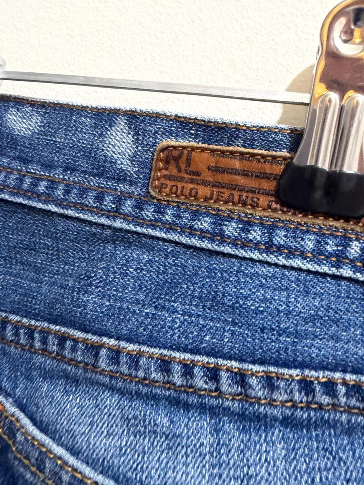ralph lauren denim y2k vintage 2000s jeans size est 14