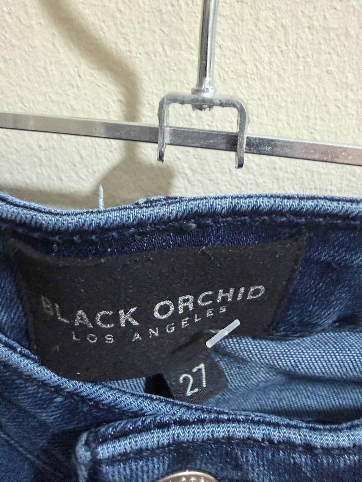 black orchid bootcut flared denim y2k vintage 2000s jeans size est 8
